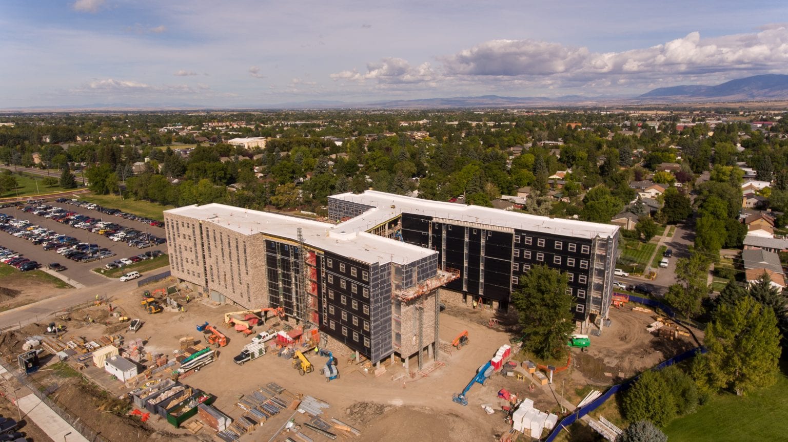 Montana State University Residence Halls Hyalite Halls and Yellowstone