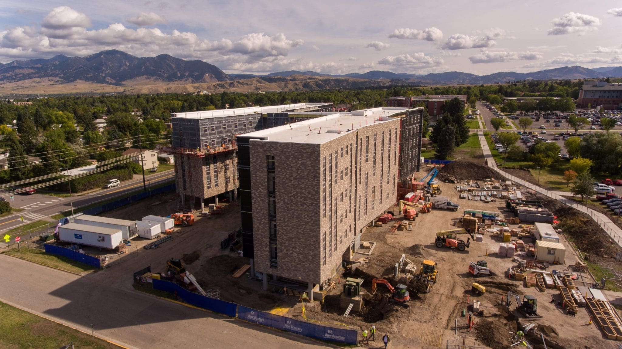 Montana State University Residence Halls Hyalite Halls and Yellowstone